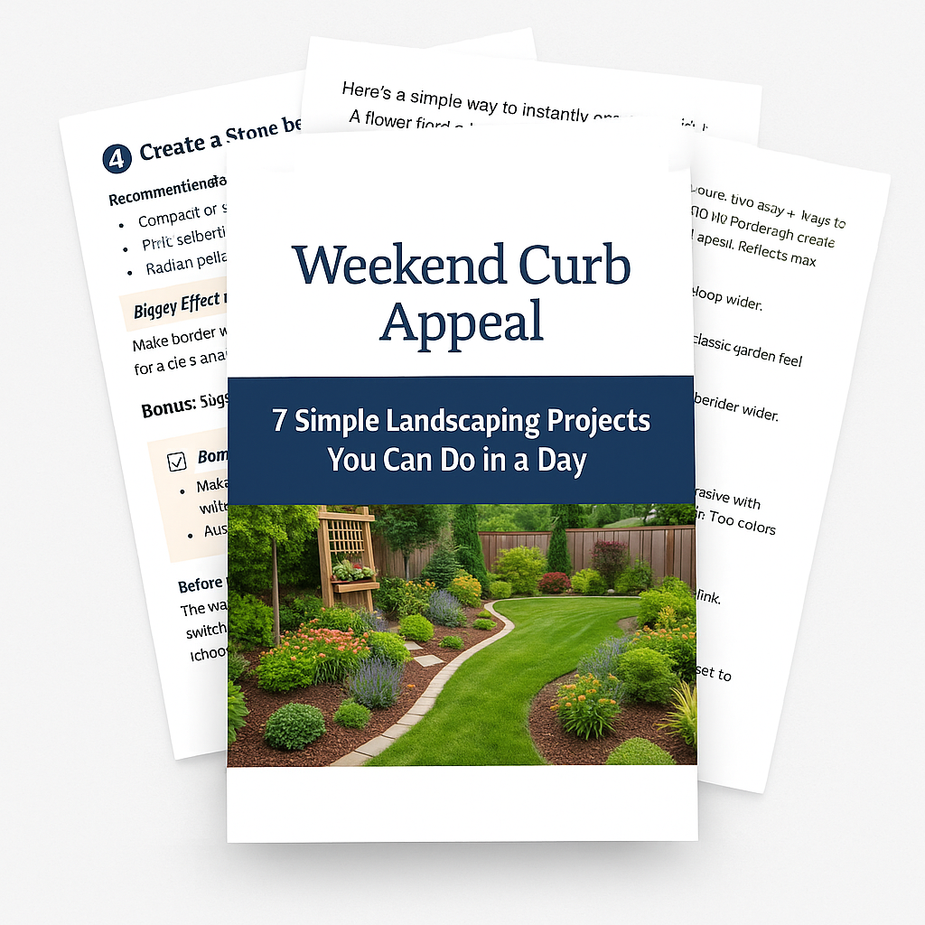 Weekend Curb Appeal Guide Cover